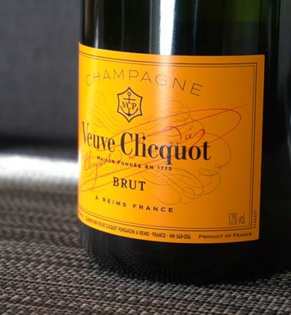 Le Champagne Veuve Clicquot